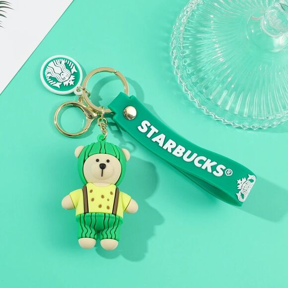 NWOT Starbucks Keychain Bag Charm Asia Release - Picture 1 of 6